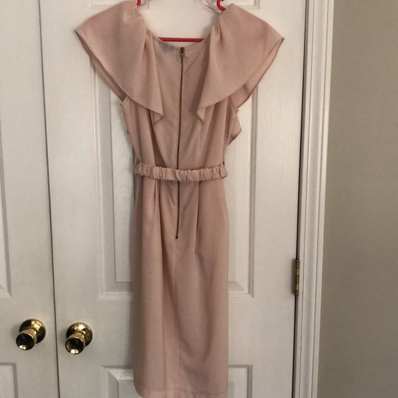 EUC - H&M Blush dress w/pockets - Sz 8 - Picture 5 of 6